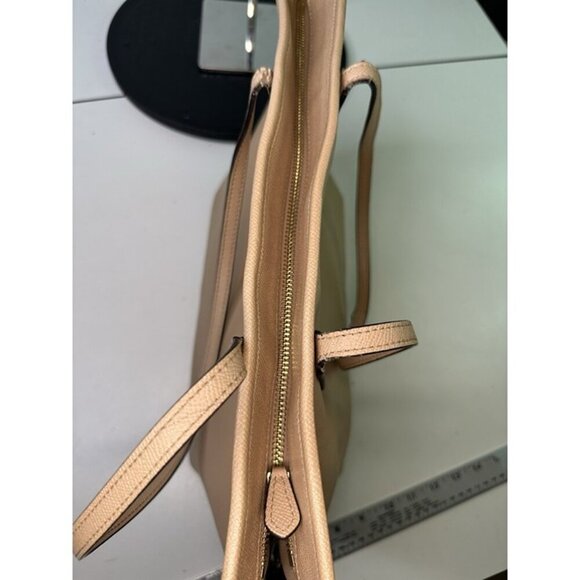 Coach Crossgrain Leather City Tote Bag No. K1647-F57522 EUC Missing Hangtag - Picture 8 of 11